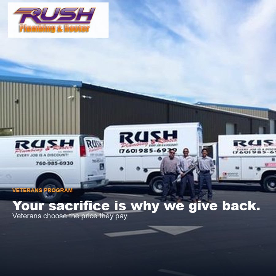 At Rush Plumbing, Veterans Name the Price